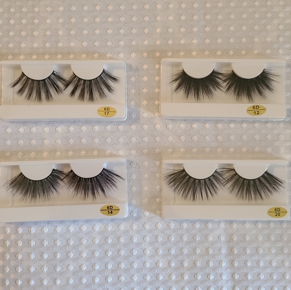 Lashes 25mm 6D bundle.